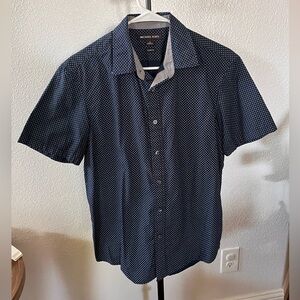Michael Kors Men's Navy Blue Shirt